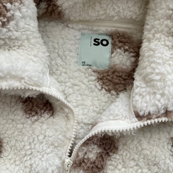 SO junior's fleece zip-up jacket - Picture 2 of 4